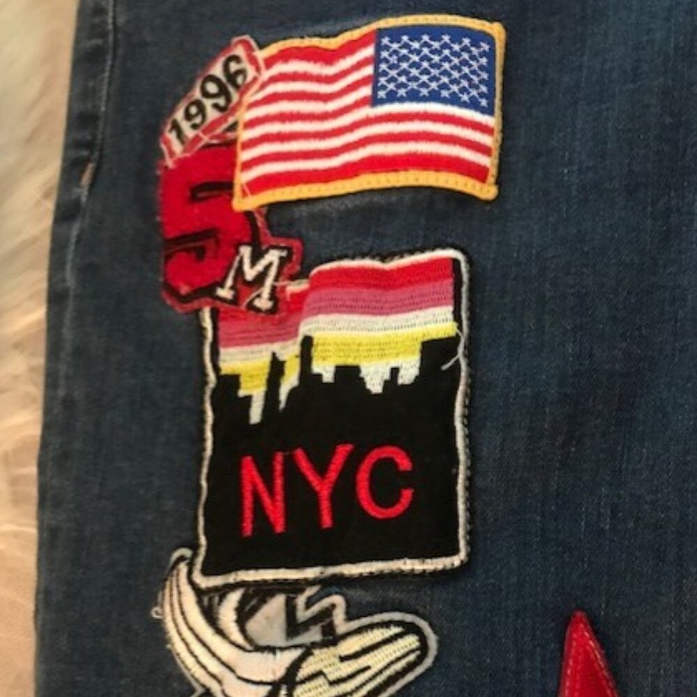 Absolutely Incredible Mutli Patch Jean - image 2